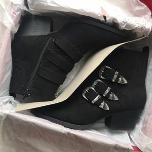 Black Ankle Booties